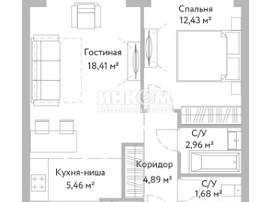 2-комн. квартира