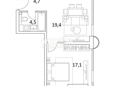 2-комн. квартира