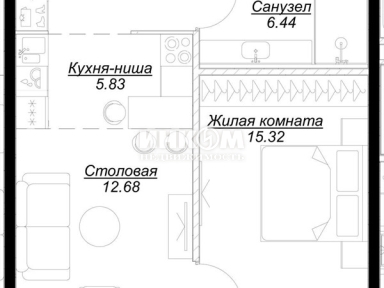 3-комн. квартира