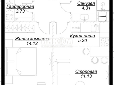 3-комн. квартира